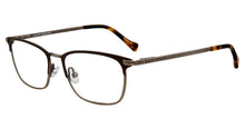 Load image into Gallery viewer, Lucky Womens Ophthalmic Soft Rectangle Metal Frame D812 Brown 49mm