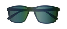 Load image into Gallery viewer, Timberland Black Mens Plastic Rectangle Sunglass, Green Lens TB7146 1N