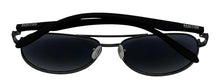 Load image into Gallery viewer, Kenneth Cole Reaction Shiny Gunmetal Mens Metal Aviator Sunglass KC1318 8A