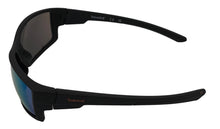 Load image into Gallery viewer, Timberland Sunglass Mens Matte Black Rectangle Plastic Mirror Lens TB7290 5C