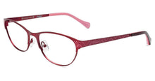 Load image into Gallery viewer, Lucky Brand Ophthalmic Eyeglass Mens Square Metal Red Waves 53