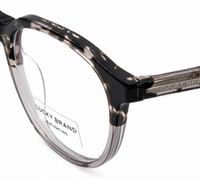 Load image into Gallery viewer, Lucky Brand Big Kids Eyeglass Round Grey Havana Plastic VLBD825 47mm