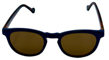 Load image into Gallery viewer, Perry Ellis Mens Sunglass Navy Demi Plastic Square, Smoke Gradient Lens PE81 3