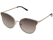 Load image into Gallery viewer, Guess Sunglass Women's Gold Metal Cat eye, brown Gradient Lens GF0353. 32F