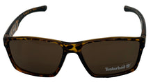 Load image into Gallery viewer, Timberland Mens Rectangle Matte Black Plastic Sunglass TB7218. 2C