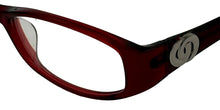 Load image into Gallery viewer, Jones New York Womens Burgundy Plastic Rectangle Eyewear Frame. J747. 53mm
