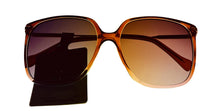Load image into Gallery viewer, Lucky Brand Womens Brown Blush Plastic Square Sunglass, Gradient Lens SLBD 121