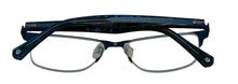 Load image into Gallery viewer, John Varvatos Rectangle Mens Navy Rimless Metal Eyewear Frame V181. 54mm