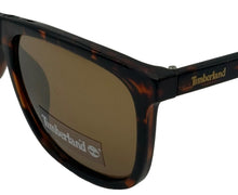 Load image into Gallery viewer, Timberland Mens Rectangle Tortoise Brown Plastic Sunglass TB7216. 52G