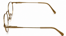 Load image into Gallery viewer, Bob Mackie Mens Gold Silver Tear Drop Metal Eyewear Frame. BM 800 52mm