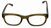 Load image into Gallery viewer, John Varvatos Mens Olive Eyeglass Plastic Square Frame V337 50mm