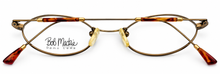 Load image into Gallery viewer, Bob Mackie Antique Gold Tortoise Oval Eyewear Metal Frame, BM 777. 47mm