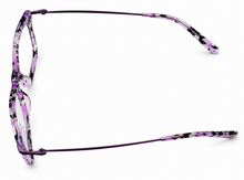 Load image into Gallery viewer, Jones New York Purple Mens Plastic Rectangle Eyewear Frame, J232 47mm