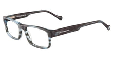 Load image into Gallery viewer, Lucky Big Kids Ophthalmic Rectangle Matte Blue Plastic Frame. D804 46mm