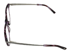 Load image into Gallery viewer, Jones New York Women's Purple Horn Square Plastic Eyewear Frame J238 49mm