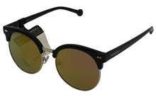Load image into Gallery viewer, Converse Black Mens Sunglass Soft Round Plastic, Mirror Lens H083