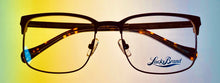 Load image into Gallery viewer, Lucky Brand Mens Ophthalmic Eyeglass Rectangle Brown Metal D501 53mm