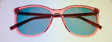 Load image into Gallery viewer, Fila Mens Crystal Pink Plastic Sunglass, Pink Flash Lens SF9485