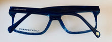 Load image into Gallery viewer, Lucky Mens Ophthalmic Blue Soft Rectangle Plastic Frame D401 55mm