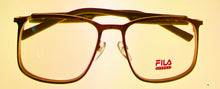 Load image into Gallery viewer, Fila Mens Gold Green Ophthalmic Soft Rectangle Metal Frame F0014. 03. 55mm