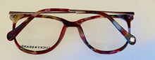 Load image into Gallery viewer, Lucky Brand Mens Soft Square Burgundy Plastic Frame. D507. 53mm