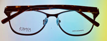 Load image into Gallery viewer, Jones New York Brown Unisex Metal Soft Cat Eye Eyewear Frame, J488. 55mm
