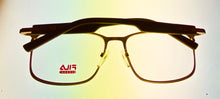 Load image into Gallery viewer, Fila Mens Gold Green Ophthalmic Soft Rectangle Metal Frame F0014. 03. 55mm