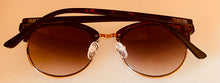 Load image into Gallery viewer, Kenneth Cole Reaction Mens Tortoise Sunglass Round Metal Plastic KC1409. 52F