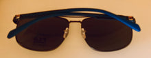 Load image into Gallery viewer, Fila Matte Brown Mens Metal Aviator Sunglass, Polarized Smoke Lens SF8493. 627P