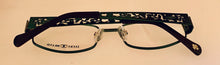 Load image into Gallery viewer, Lucky Womens Ivy Teal Metal Eyeglass Soft Rectangle 51mm
