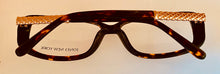 Load image into Gallery viewer, Jones New York Ophthalmic Mens Rectangle Tortoise Plastic Frame, J746. 54mm