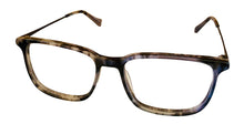 Load image into Gallery viewer, Lucky Brand Mens Ophthalmic Eyeglass Rectangle Grey Tort Plastic D506 53mm