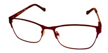 Load image into Gallery viewer, Lucky Brand Mens Red Soft Rectangle Metal Frame Tides 54mm