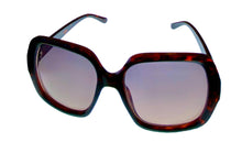 Load image into Gallery viewer, Kenneth Cole Reaction Womens Tortoise Square Plastic Sunglass KC1412. 52B