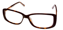 Load image into Gallery viewer, Jones New York Ophthalmic Mens Rectangle Tortoise Plastic Frame, J746. 54mm