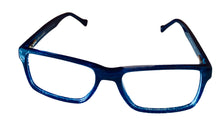 Load image into Gallery viewer, Lucky Mens Ophthalmic Blue Soft Rectangle Plastic Frame D401 55mm