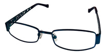 Load image into Gallery viewer, Lucky Womens Ivy Teal Metal Eyeglass Soft Rectangle 51mm