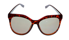 Load image into Gallery viewer, Kenneth Cole Reaction Womens Cat Eye Tortoise Plastic Sunglass KC1411. 52N