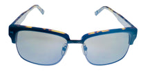 Load image into Gallery viewer, John Varvatos Mens Black Tortoise Plastic Soft Rectangle Sunglass V516