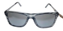 Load image into Gallery viewer, Perry Ellis Mens Sunglass Black Stripe Plastic Square, Flash Lens Lens PE95 1