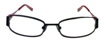 Load image into Gallery viewer, Converse Womens Black / Violet Ophthalmic Soft Rectangle Metal Frame K002 47mm