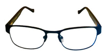 Load image into Gallery viewer, Lucky Brand Mens Black Soft Rectangle Metal Frame Opportunist 52mm