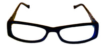 Load image into Gallery viewer, Lucky Brand Womens Black Ophthalmic Soft Rectangle Plastic Michelle 51mm