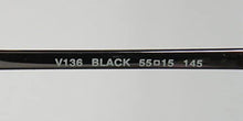 Load image into Gallery viewer, John Varvatos V136 Eyeglasses Black John Varvatos