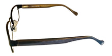Load image into Gallery viewer, Lucky Brand Mens Black Soft Rectangle Metal Frame Opportunist 52mm