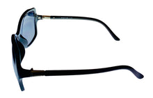 Load image into Gallery viewer, Kenneth Cole Reaction Black Rectangle Womens Plastic Sunglass, KC1408. 1B