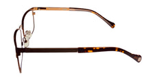 Load image into Gallery viewer, Lucky Brand Mens Ophthalmic Eyeglass Rectangle Brown Metal D501 53mm