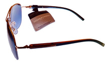 Load image into Gallery viewer, Lucky Brand Gold Mens Metal Aviator, Blue Gradient Lens Clemente