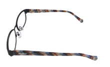 Load image into Gallery viewer, Lucky Brand Women's Eyeglass Soft Rectangle Black Metal L502. 51mm