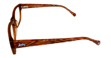 Load image into Gallery viewer, Lucky Mens Ophthalmic Brown Soft Rectangle Plastic Frame PCH 52mm